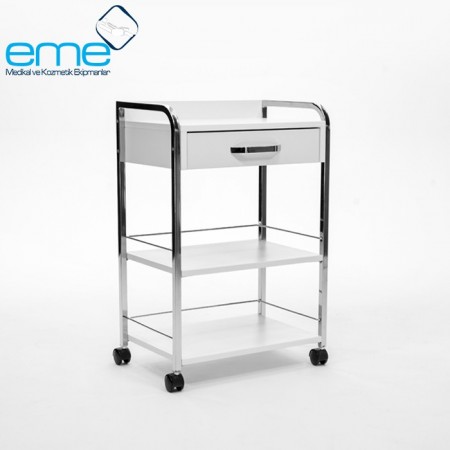 Eme36 Nikelajlı Ahşap Etejer